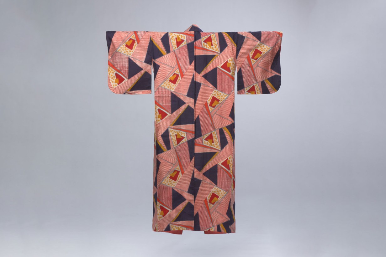 Meisen-Kimono in pinken Tönen