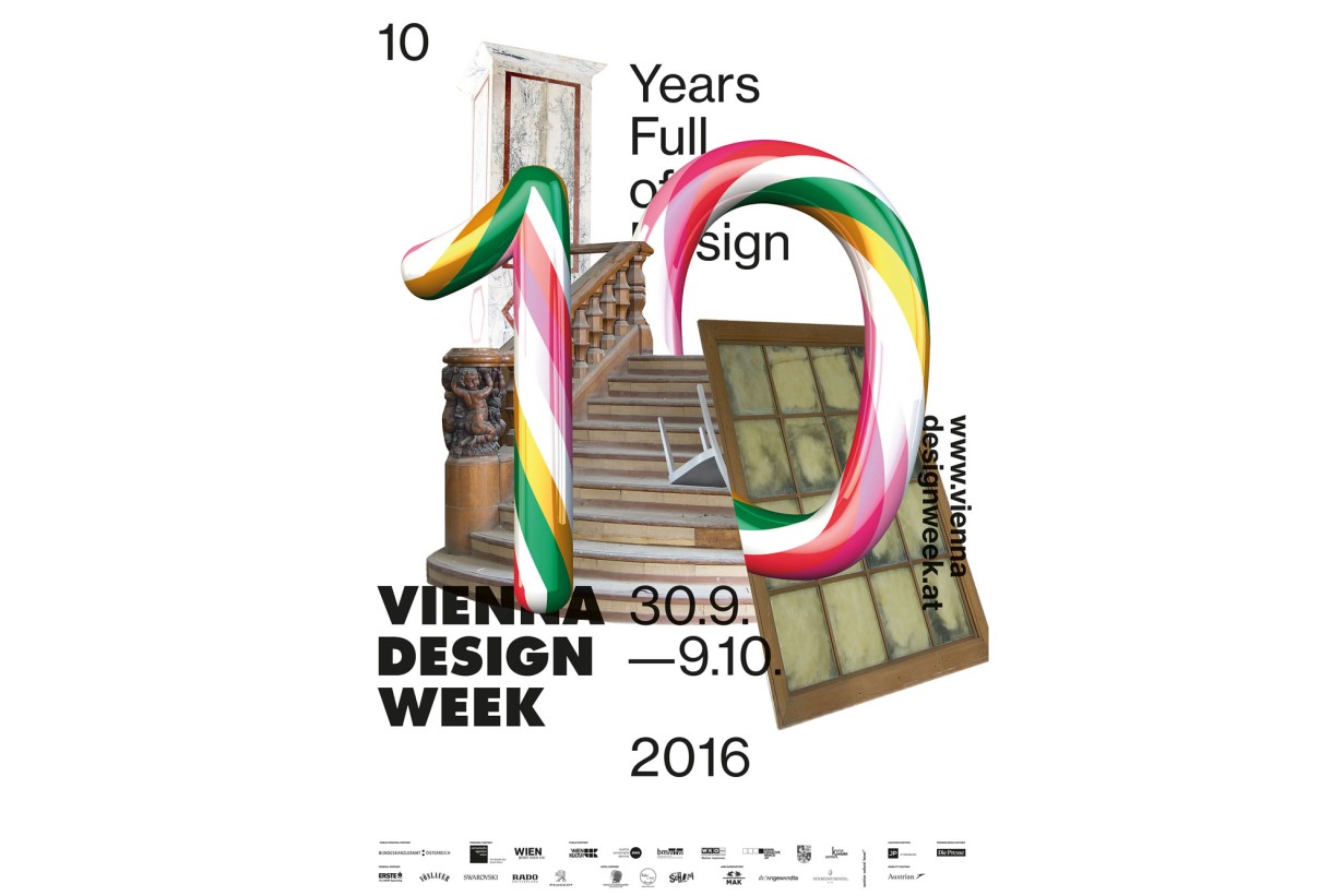 Plakat für die VIENNA DESIGN WEEK 2016