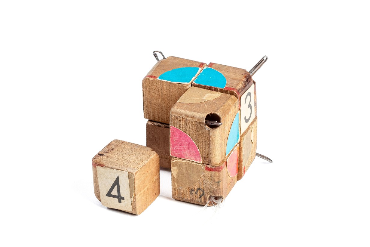 Rubik Cube aus Holz
