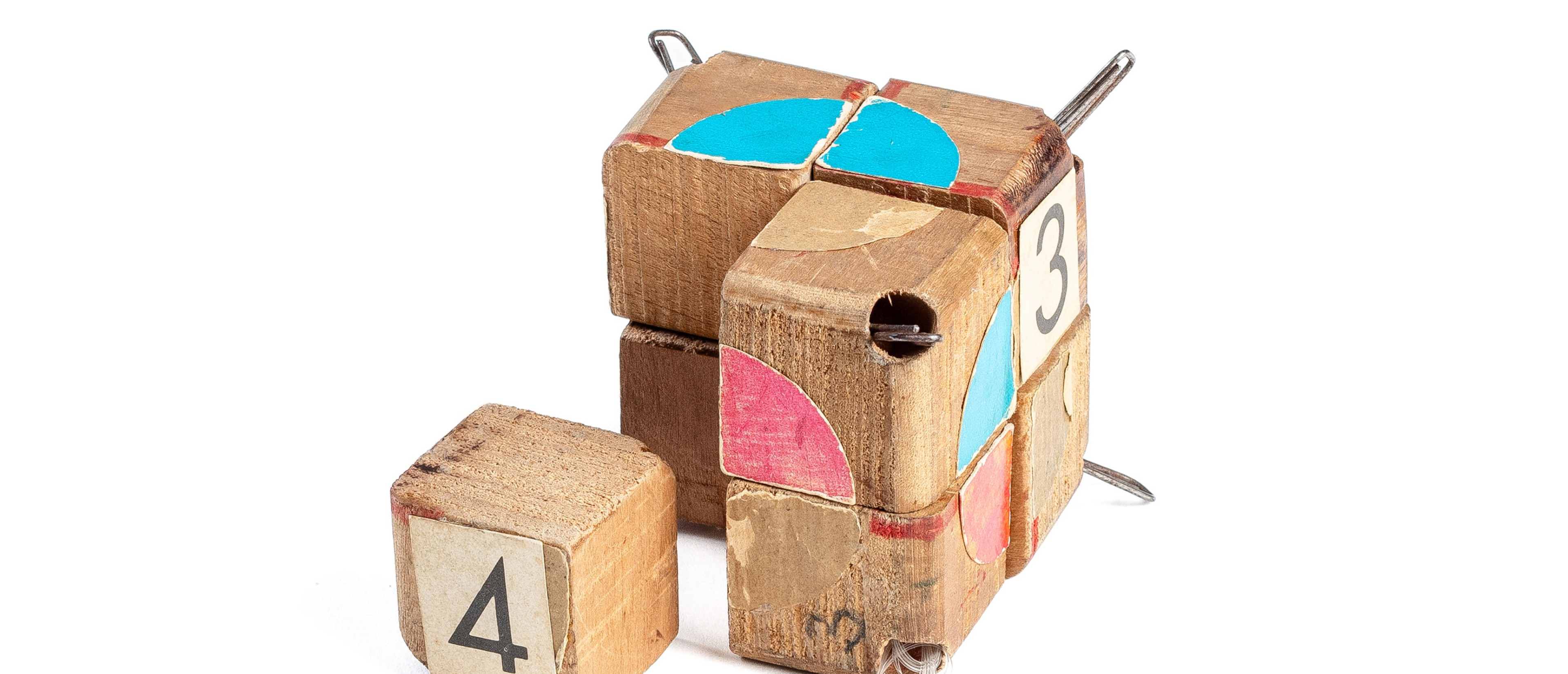 Rubik Cube aus Holz