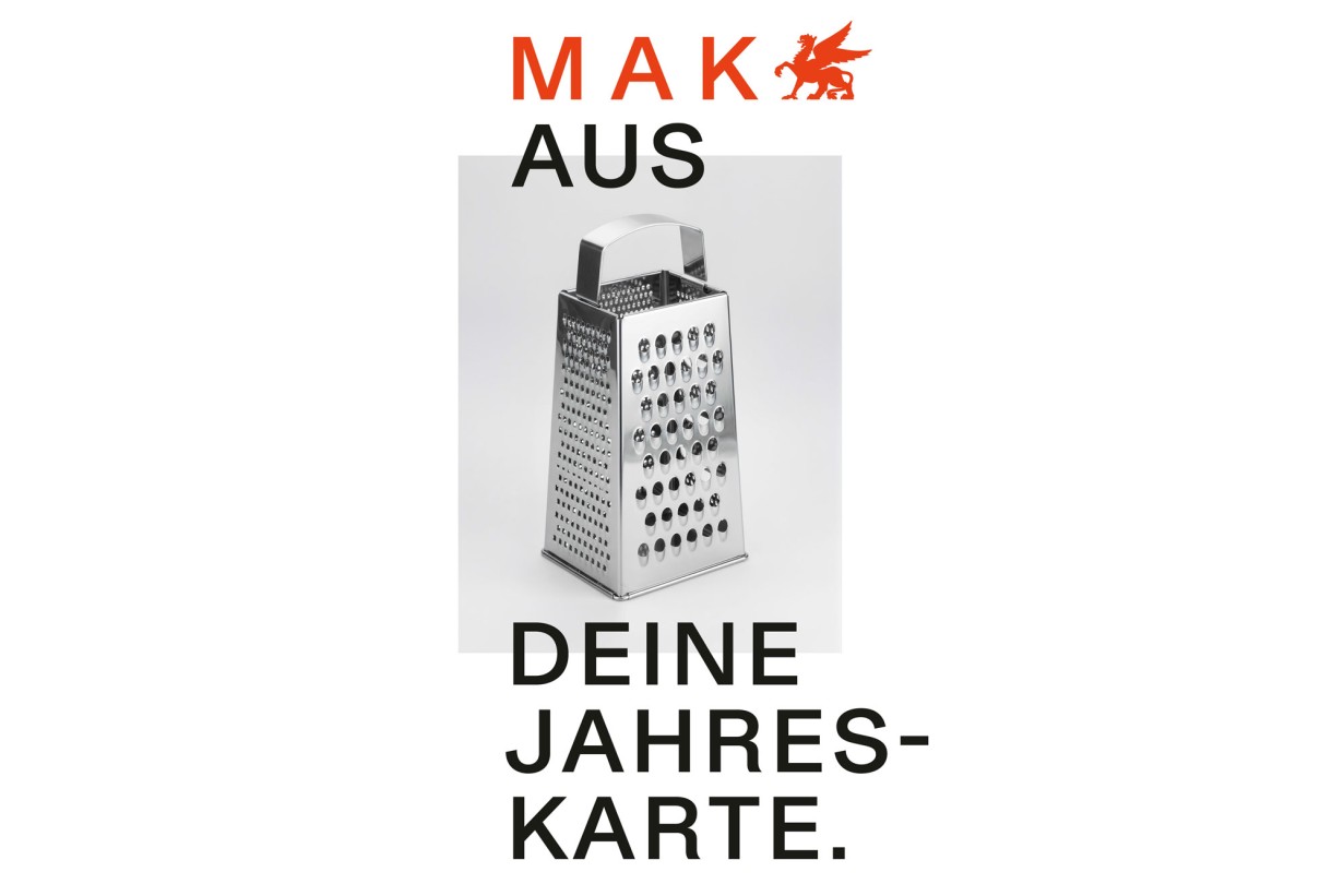 Reibe und Text "MAK aus [Reibe] deine Jahreskarte."