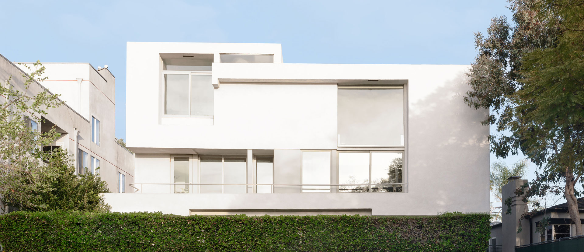 Gebäude, MAK Center for Art and Architecture, Los Angeles  Mackey Apartments (R. M. Schindler, 1939)